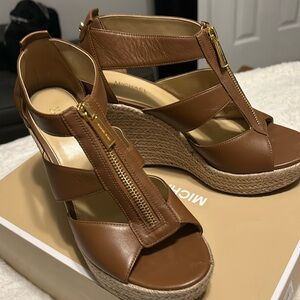Michael Kors wedge sandals